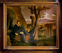 Shelley Composing ‘Prometheus Unbound’ in the Baths of Caracalla