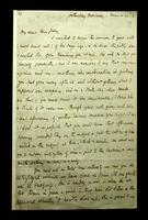 Autograph letter by Robert Browning to Emelyn Eldredge Story