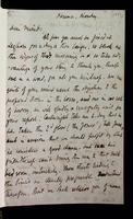 Autograph letter by Robert Browning to William Wetmore Story